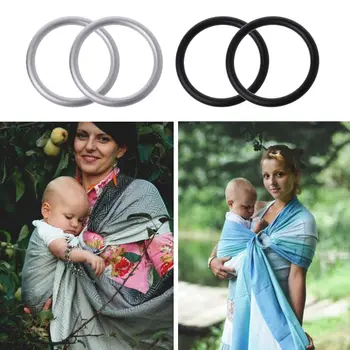

2Pcs 2inch Baby Carrier Aluminium Ring for Baby Sling High Quality Baby Carriers Accessories