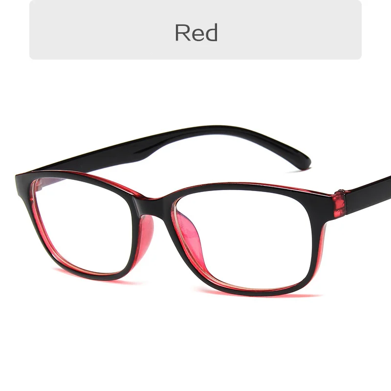UVLAIK, прозрачные линзы, оптические очки, оправа для женщин и мужчин, оправа для очков, прозрачные очки, оправа для очков для женщин - Цвет оправы: Red