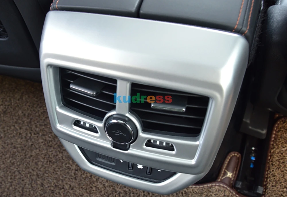 Для peugeot 3008 GT ABS Задняя Крышка Кондиционера отделка заднее сиденье AC кондиционер воздуховод украшения Аксессуары