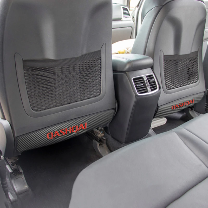 Car Seat Anti Kick Pad 1pcs Car Seat Back Anti-Kick Cushion Pad Rear Seat Passenger Anti-Dirty Kick Pad For NISSAN QASHQAI J10 J11