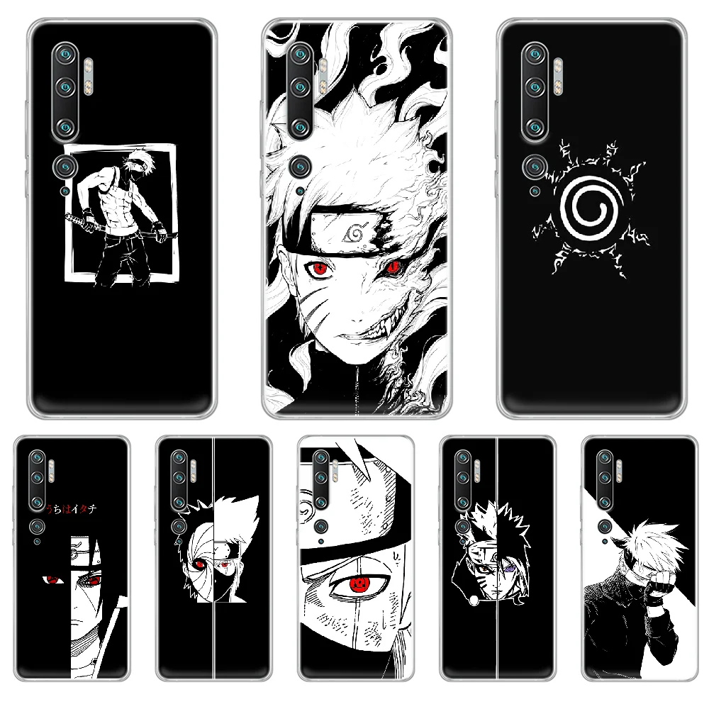 Чехол для телефона Naruto Itachi Kakashi Sasuke Obito чехол XIAOMI MI 3 4 5 5X 8 9 10 se max pro a2 9T note lite
