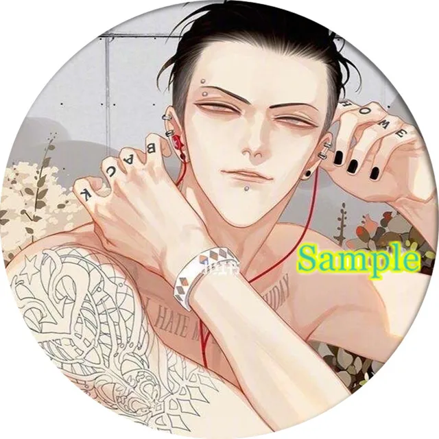 Anime 19 Days Cosplay Backpack Badges Old Xian Hetian Jia Brooch Pins Collection Breastpin for Bags Clothes 15