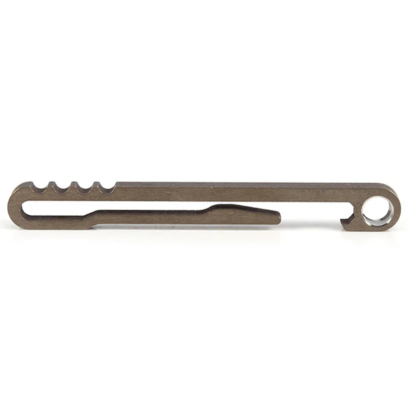 

Titanium Alloy Edc Keychain Carabiner Hook Clip Quick Release Buckle Hanging Buckle Pocket Clip