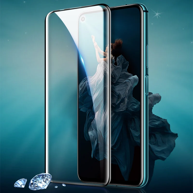 Защитное стекло 9D для экрана телефона Honor 8X Max закаленное камеры 8C 7C Huawei 9X