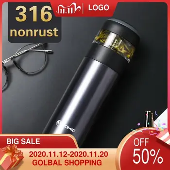 

Tomic High grade Tea Separation Cup Ceramic Inner Pot Net Red Vacuum Female Portable Water Male