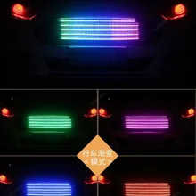 Автомобильный в сети светодиодный сигнал поворота воды яркий красочный модифицированный стробоскоп CD50 Q04