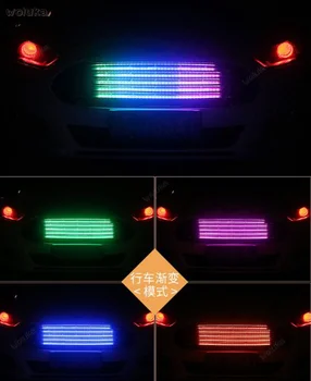 

Car in the network LED water turn signal bright colorful modified strobe lights CD50 Q04