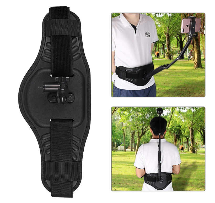 PULUZ PU267 универсальный, на пояс крепление ремень для GoPro Hero DJI OSMO экшн Спортивная камера пояс прочный крепление аксессуары