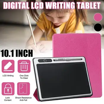 

10.1in Portable ultra-thin Electronic Digital LCD Writing Tablet Digital Drawing Board Graphics Handwriting Pads w/ Pen Case