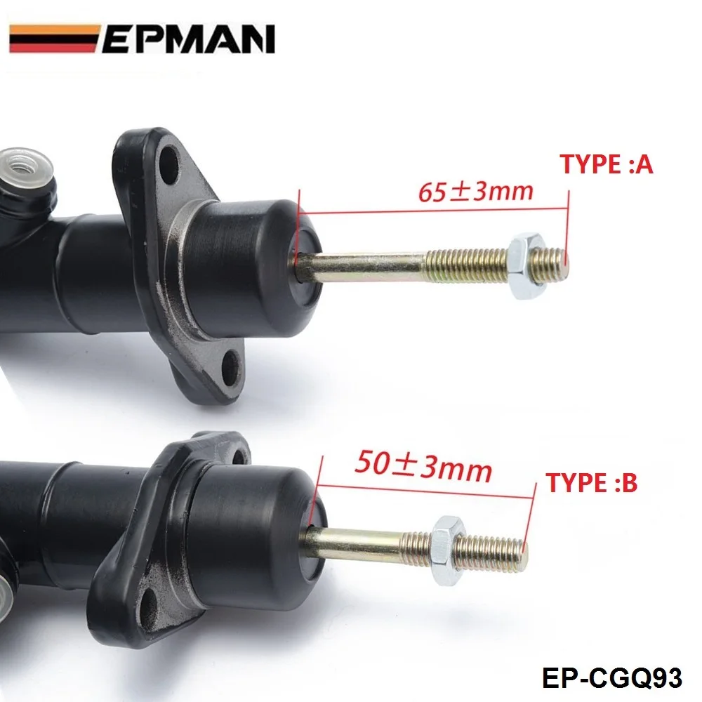 Aluminum Handbrake Master Cylinder 3/4" Bore For Hydraulic E-brake Type A Type B Aluminum Handbrake Master Cylinder 3/4" Bore For Hydraulic E-brake Type A Type B