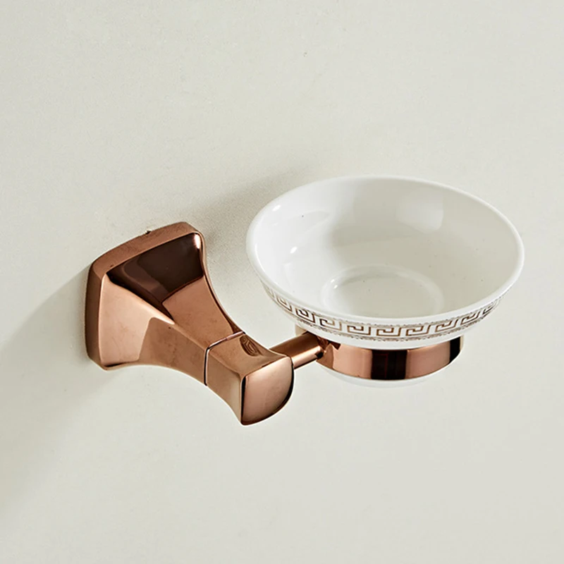 

European Soap Dish Rack Luxury European Soap Holder Antique Crystal Ceramic Plate Bathroom Accessories Products