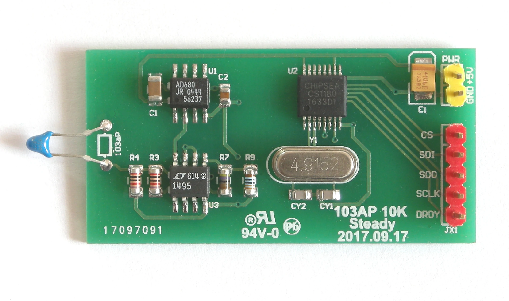 

103ap-10k High Precision Thermistor Measuring Board