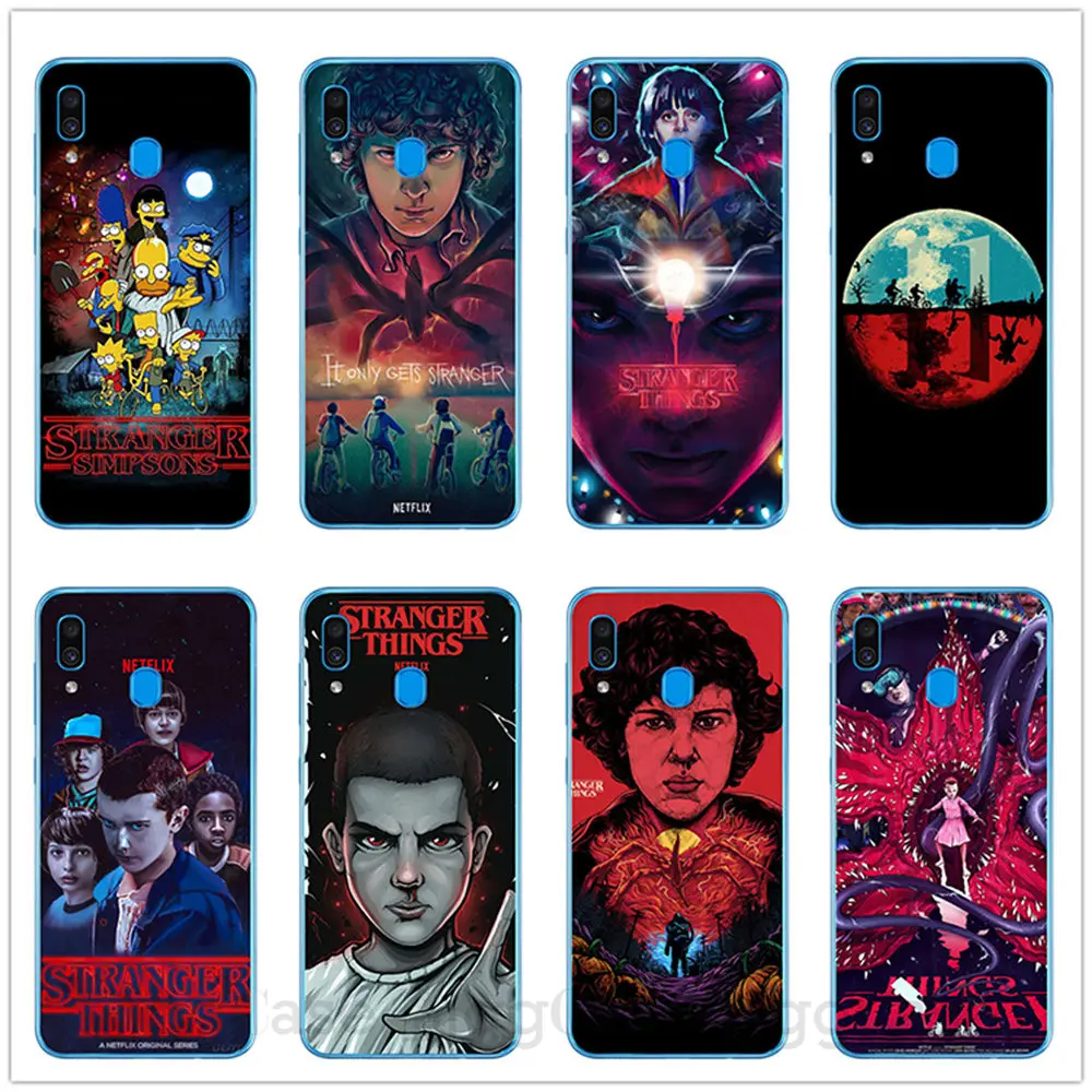 

stranger things phone Soft Silicone TPU case For samsung galaxy A10 A20 A30 A40 A50 A60 A70 A80 A90 Housing cover