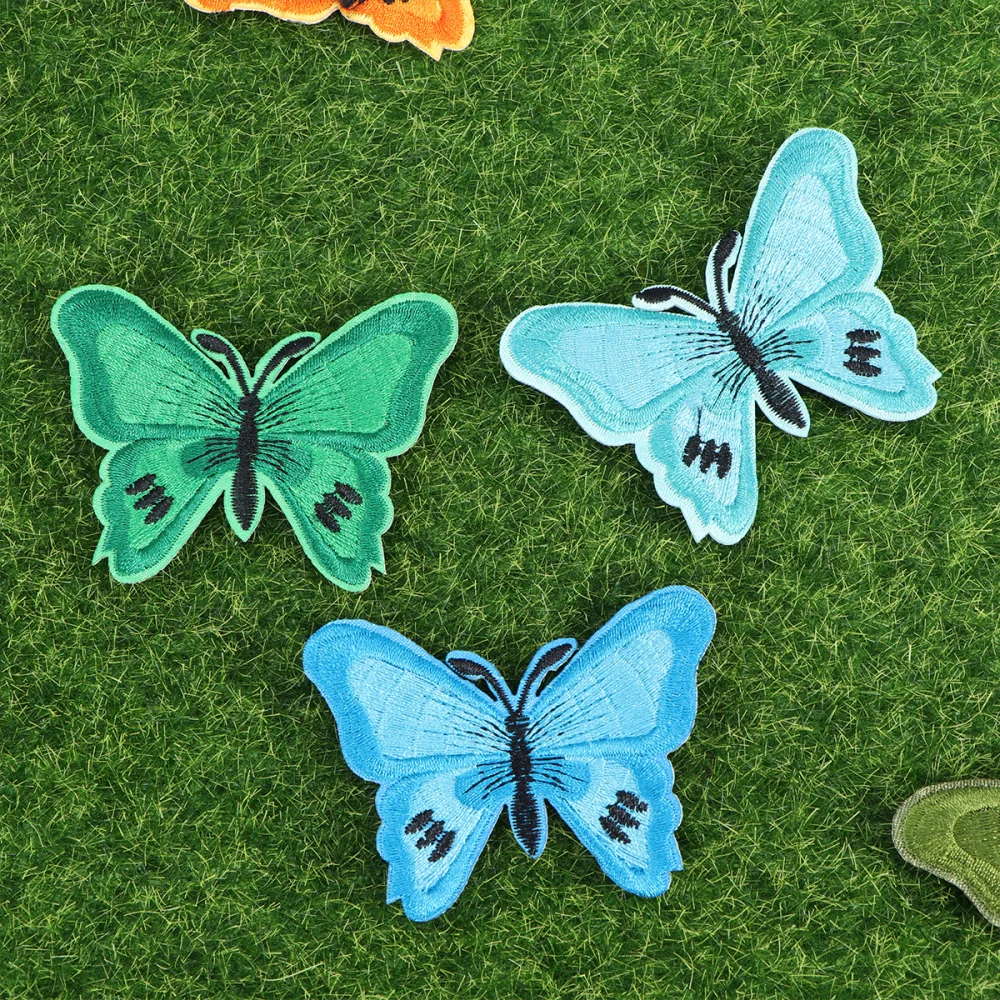 

12 Pcs 12 Colors Patches Durable Useful Clothes Patches DIY Applique for Sweaters Shirts