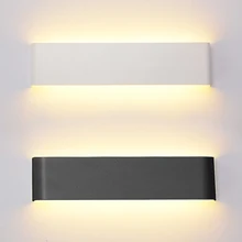 

LED wall lamp Nordic interior lighting home bedside lamp creative aisle bedroom decoration TV background light modern and simple