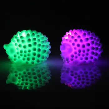 

7 Color Changing Cute Hedgehog Night Lights Led Colorful Hedgehog Style Easy Convenient Desk Bed Lamp Children#es