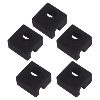 

5Pcs/Lot 3D Printer Nozzle Silicone Socks Cover Heating Insulation Case for Heater Block Case Accessories