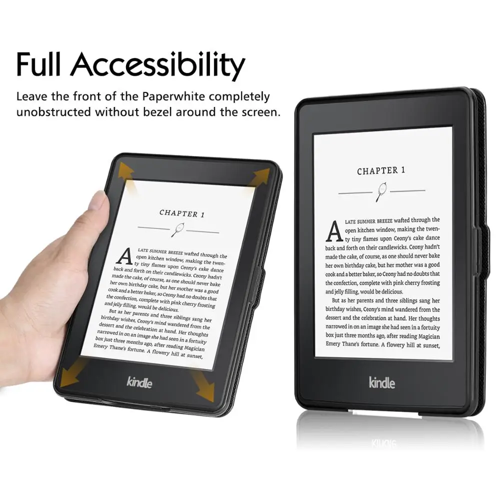 Чехол Moko для Kindle Paperwhite чехол из искусственной кожи премиум класса с функцией