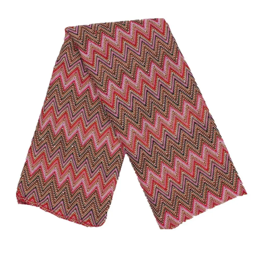 YACKALASI кружевные ткани для платья Zig Zag вязание кружева мягкие крючком волна полосатая скатерть плетеная сеть 150 см шириной#18 нет