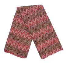 YACKALASI кружевные ткани для платья Zig Zag вязание кружева мягкие крючком волна полосатая скатерть плетеная сеть 150 см шириной#18 нет