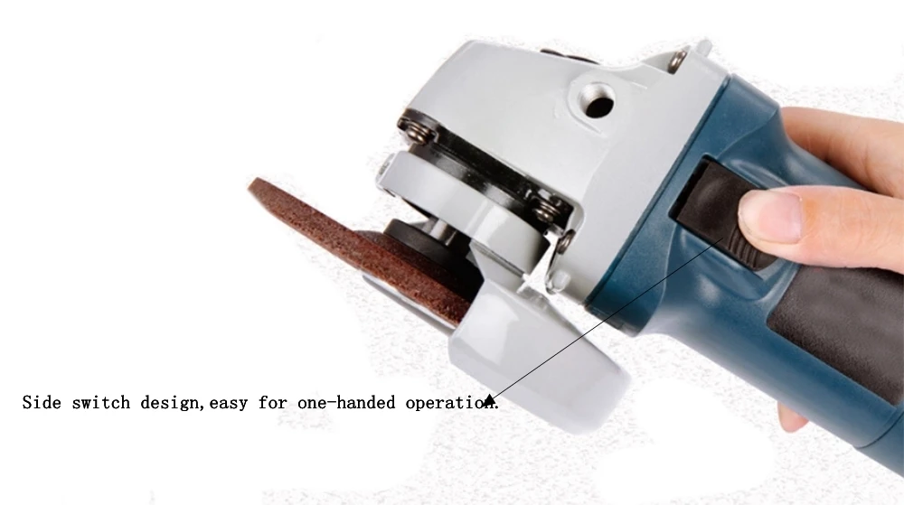 LAMEZIA 1250W Electric Power Tool Angle Grinder Grinding Cutting Machine For Woodworking