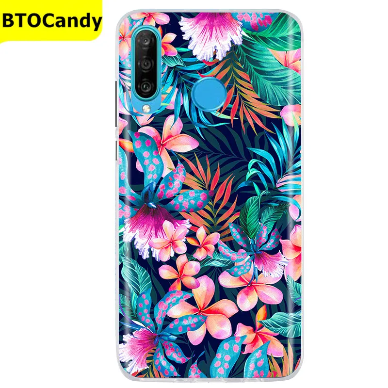 Case For Huawei P30 Lite Pro Case Tpu Cute Back Cover On For Fundas Huawei P30lite Case P 30 lite pro P30pro Soft Silicone Case phone flip cover Cases & Covers