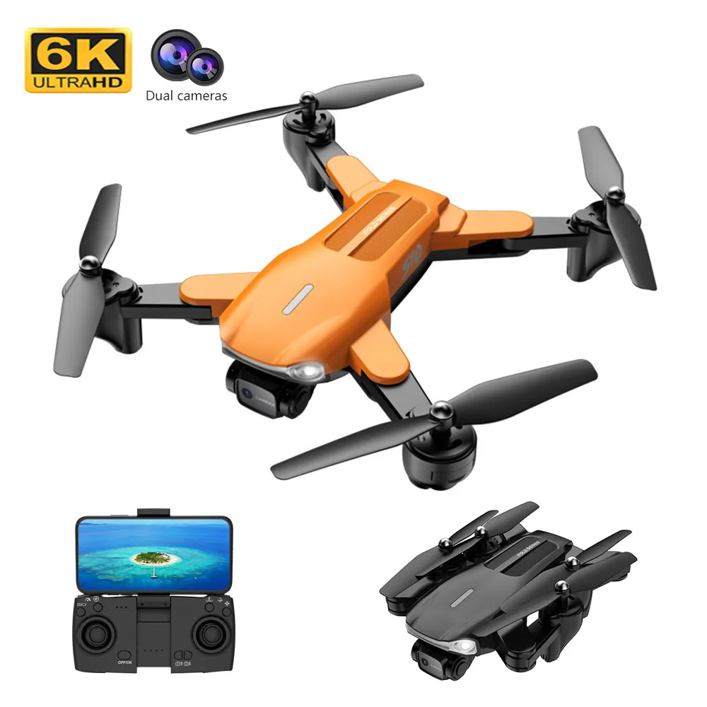 Дрон S10 Профессиональный складной с HD-камерой 6 к Wi-Fi FPV |