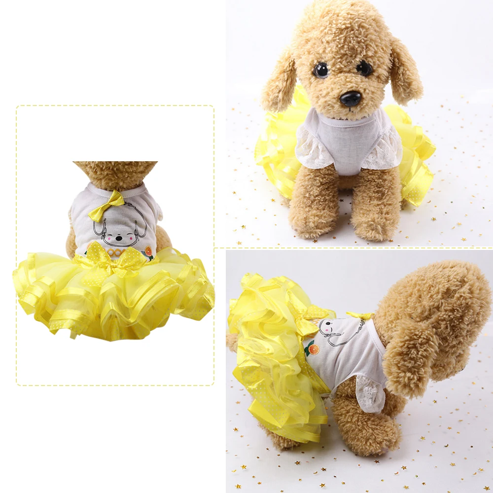 Одежда для собак, платье, пышная юбка с фруктами, Vestidos Para Mascota, платье для кошки, для маленькой собачье свадебное платье, костюм для чихуахуа, йоркца
