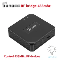 Sonoff RF мост умный дом переключатель DIY таймер Wifi/eWeLink пульт дистанционного управления RF 433 МГц устройства для противоугонной сигнализации и пожарной сигнализации