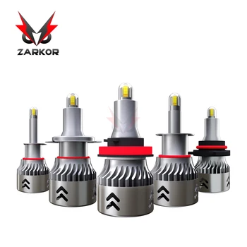 

Zarkor h4 led headlight bulb for car 60W 9600lm 24smd CSP 12V 24V luces led para Auto 6000K Hi low beam Auto Lamp