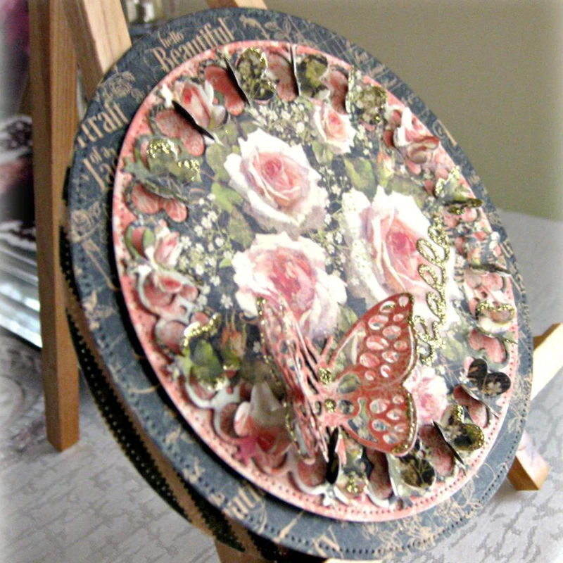 butterfly frame,