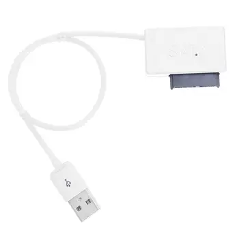 

Notebook CD-ROM drive SATA to USB cable 6P +7P SATA to USB2.0 easy drive li
