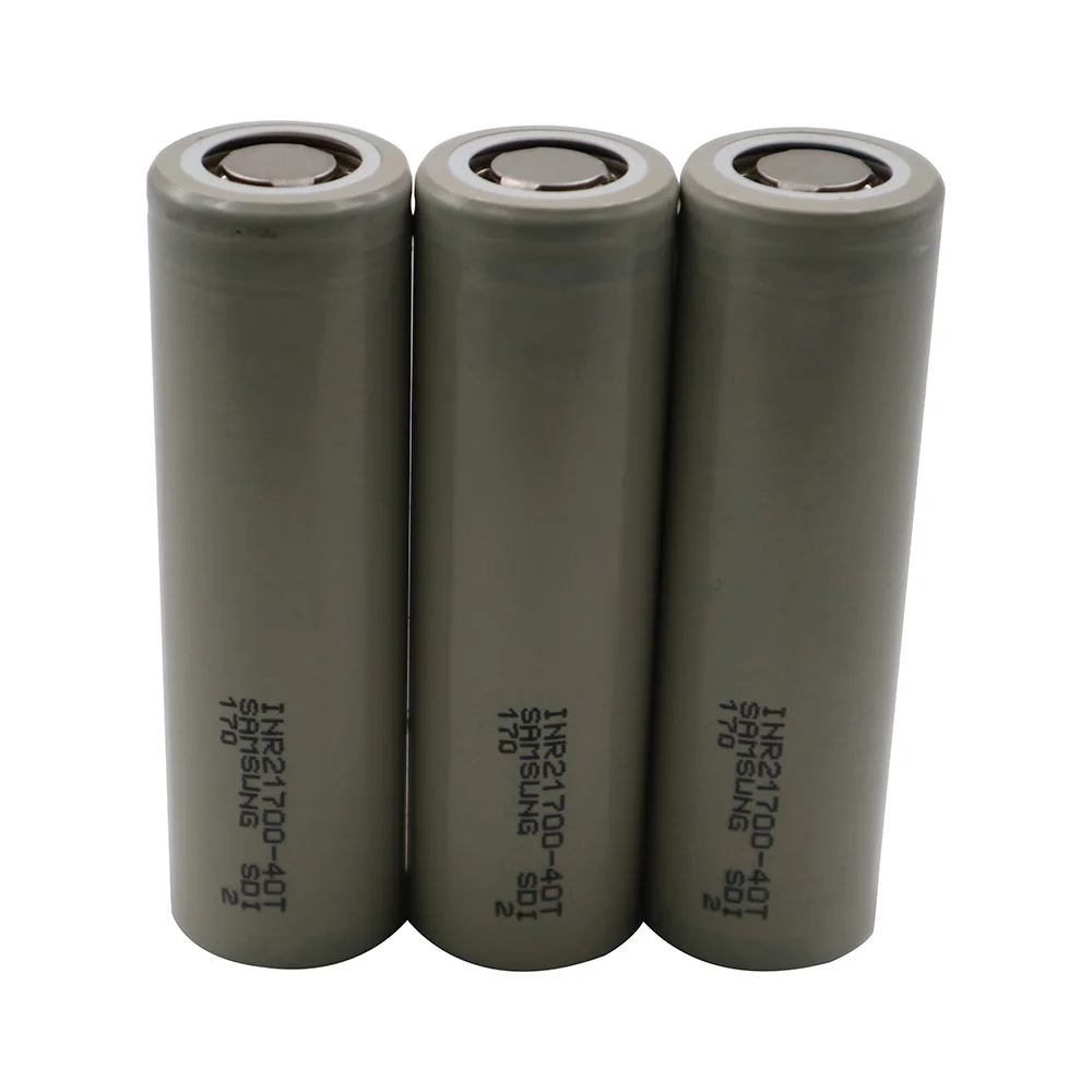 Bateria de Alta Corrente de Descarga 3 Peças Inr21700 40t Sam Sung Potência 45a Recarregável Li-ion 3.6v 30a c & p 21700 4000mah - Image 5