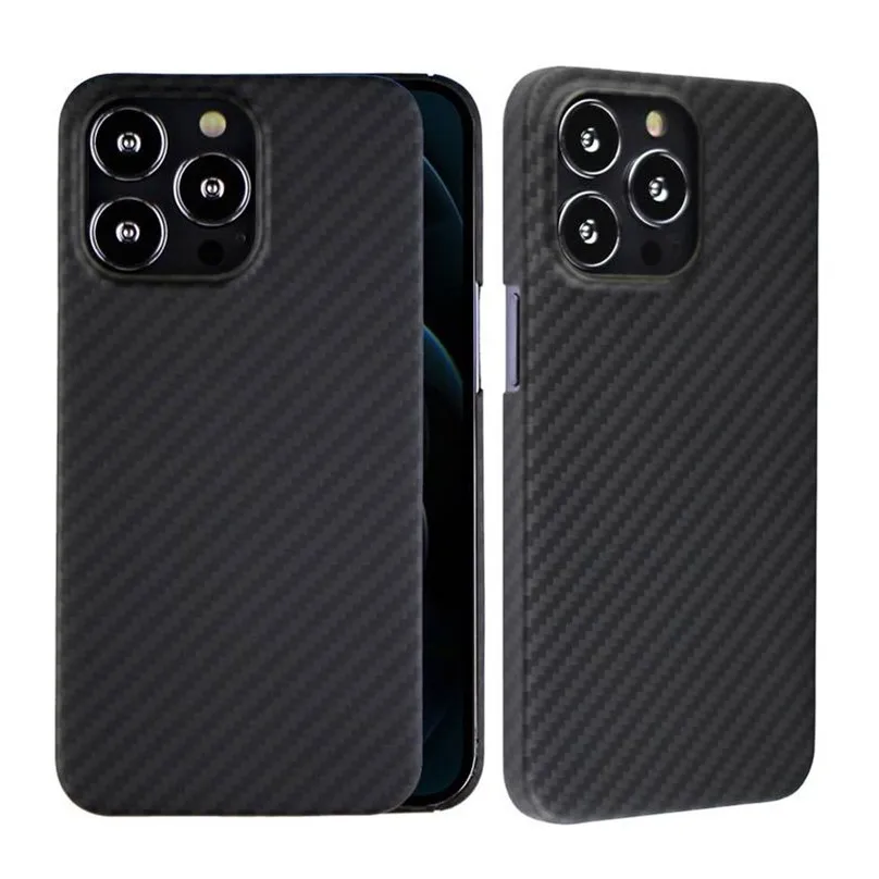 Real Carbon Fiber Phone Case For iPhone 13 Pro Max 13 Mini Ultra thin