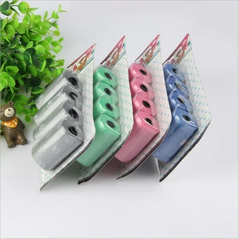 

4Pcs Pet Eco-friendly Portable Poop Bags For Dog Cat Leak-proof Waste Pick Up Bags For Dogs And Cats Pet Accessories
