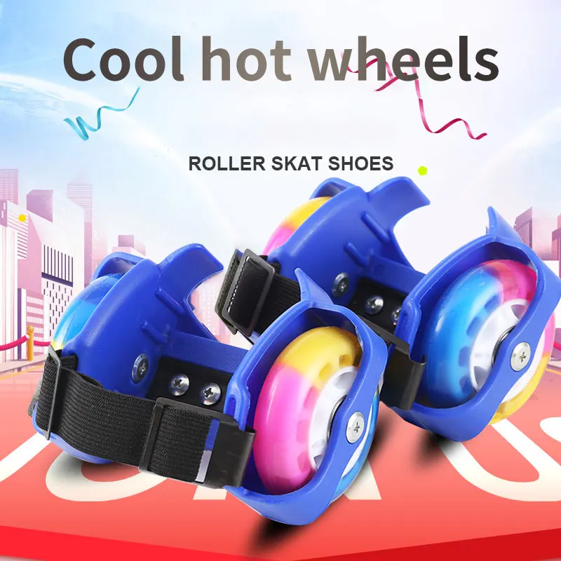 Flashing Roller Shoes Hot Wheels Sports 