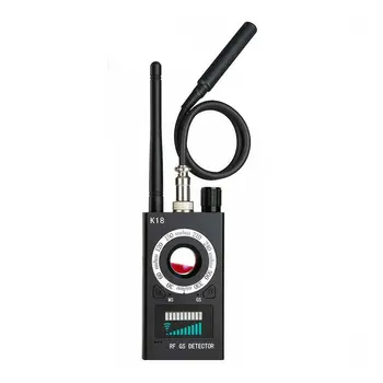 1mhz-6.5ghzのK18多機能アンチスパイ検出器カメラgsmオーディオバグファインダーgps信号レンズrfトラッカー検出ワイヤレス製品