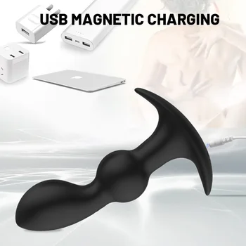 Anal Butt Plug For Men Women Anal Vibrator Remote Wireless Dildo Clit Nipple Vagina Stimulator Masturbator Anus Sex Toys Adults 5