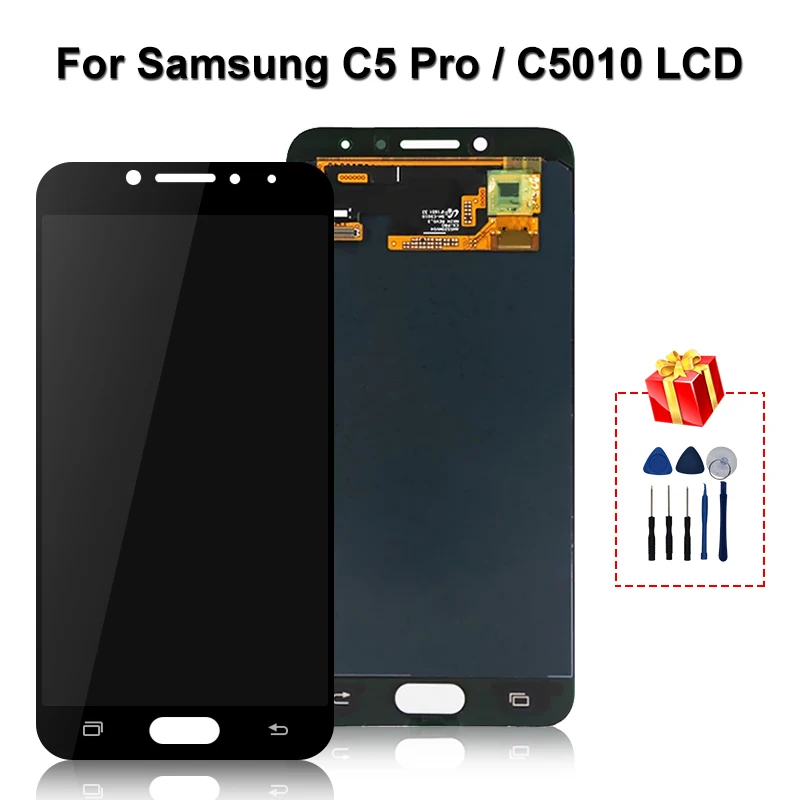 ЖК дисплей C5010 для Samsung Galaxy C5 Pro сенсорный экран с дигитайзером запасные части Super