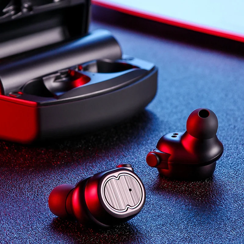 Новые bluetooth-наушники, настоящие беспроводные наушники Tws 5,0, спортивные наушники стерео бас, гарнитура с шумоподавлением для телефонов