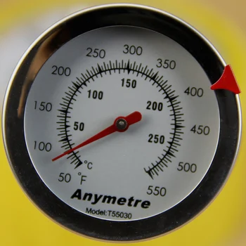 

Stainless Steel Sensor Kitchen Food Meat BBQ Temperature Thermometer 30degree #0620