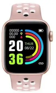 pink W5, bluetooth, смарт-браслет, пульсометр, Смарт-часы для мужчин, фитнес-браслет, спортивные часы для apple watch wo, мужские Смарт-часы, водонепроницаемые - Цвет: pink