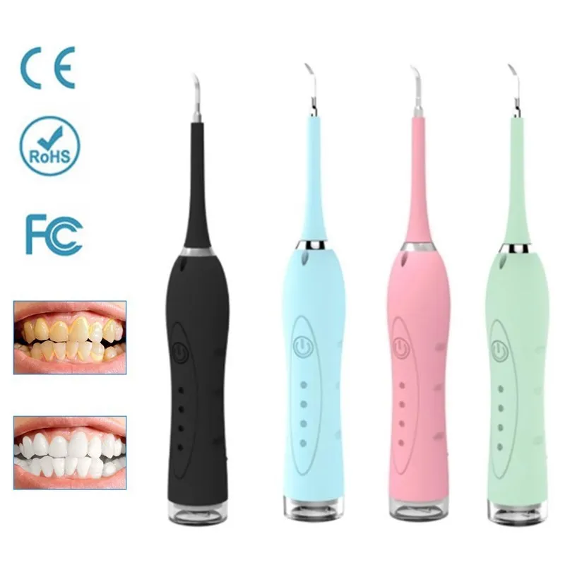 

Ultrasonic Sonic Tooth Calculus Remover Household Electric Stains Tartar Cleaner Tool USB Portable Whiten Teeth Tartar Dental