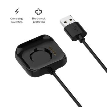 

1m/3ft USB Charger Cable for OPPO Smart Wristband Bracelet 41mm Fast Charging Cord Charger Adapter Wire