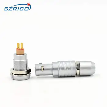 

M9 0B FGG ECG 2 3 4 5 6 7 9 pin plug socket push pull Circular Metal Electronic Connector