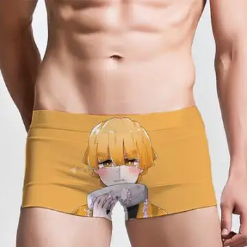Lots Styleanime Demon Slayer Kamado Nezuko Sexy Men Boy Man Panties Men Underwear Boxers Panies Underpants Gift Gym Shorts Anime Costumes Aliexpress