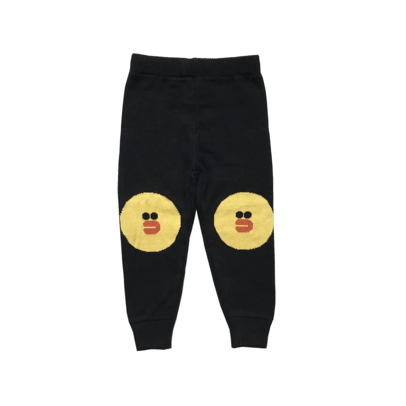 Baby Cotton Knit Yarn Trousers Not Balling up Does Not Fade Cute Cartoon Bear Duck Frog Rabbit Pants
