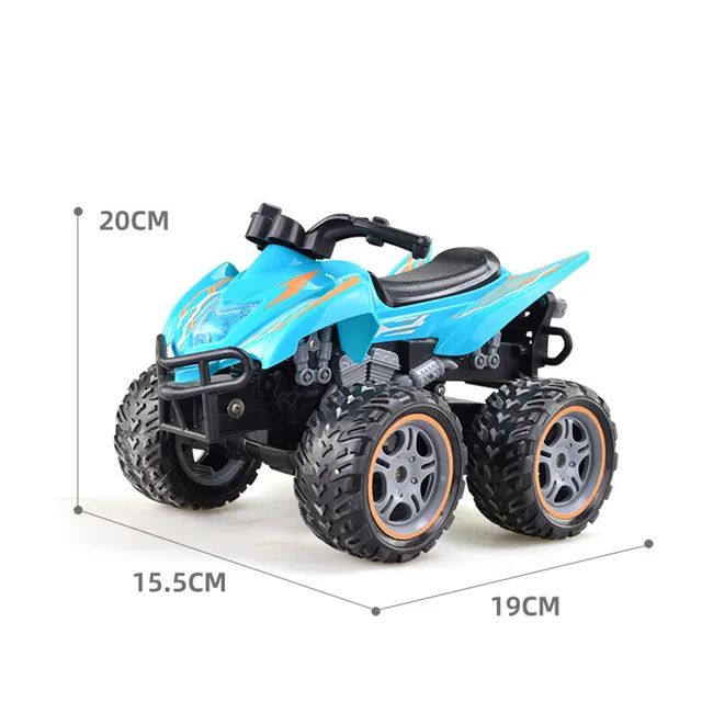 High Speed High Simulation Motorbike 2.4G 4WD RC Motorcycle Remote Control Drift Racing Car With Flash Led Lights  Stunt Vehical 6