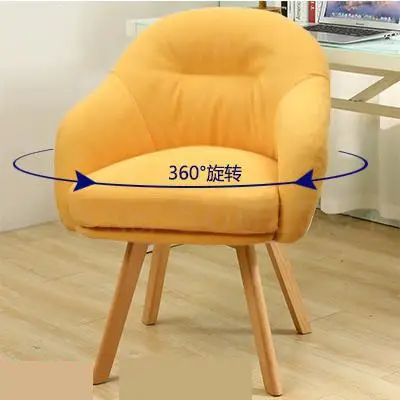 

Fully Dismantled And Washed Nordic Computer Chair Household Comfortable Long-sitting Cloth Art Desk, Sofa Chair, Balcony, Leisur