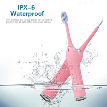 

Ultrasonic Sonic Dental Scaler Calculus Plaque Remover Tool Kit Tooth Stains Tartar Cleaner Whiten Teeth electric toothbrush